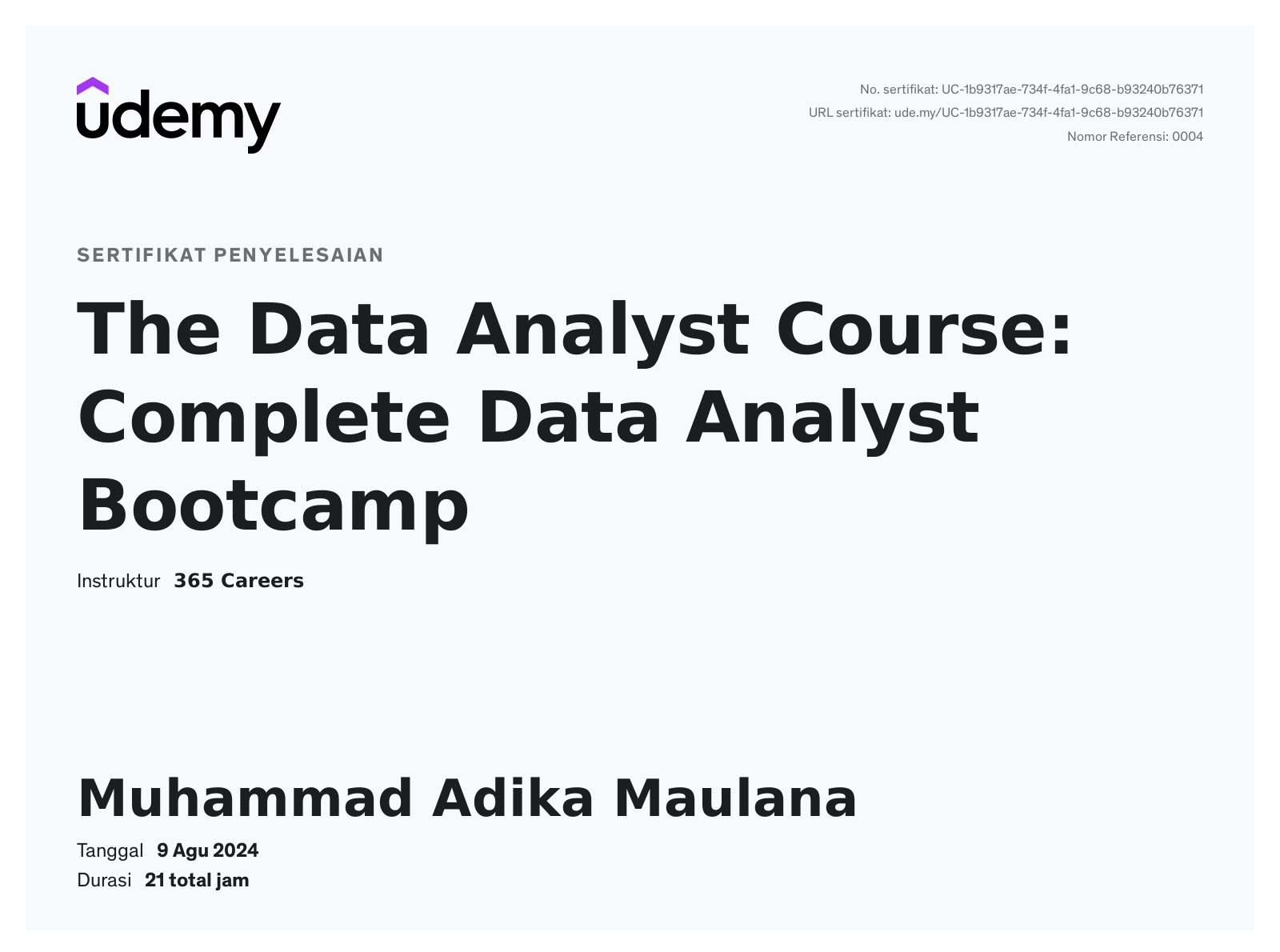 The Data Analyst Course: Complete Data Analyst Bootcamp